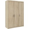 Šatní skříň Enja 3D dub sonoma