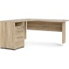 Rohová deska psacího stolu Office 410 dub sonoma