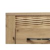 Komoda PATENS 2D4S  s LED osvětlením, dub artisan