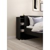 Čelo postele Simplicity 133 černý mat