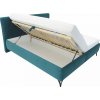 Postel SONATA 180cm, s roštem a s úložným prostorem. (Varianta PW 6)