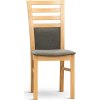 Židle BART dub (Odstín dub, Sedák boss 5 marrone)