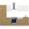 Kuchňská linka Todor 270 dub artisan/bílá + PD 210 bílá
