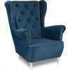 Relaxační křeslo ušák Selene K tmavě modrá