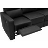 Sedací souprava relaxační Salome 3+1+1 černá