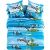 Povlečení Delfín, polybavlna (Velikost povlak na polštář 65x65 cm)