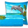 Povlečení Delfín, polybavlna (Velikost povlak na polštář 65x65 cm)