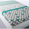 Bavlněné povlečení Marlow zn. Colombine® s geometrickým vzorem (Velikost napínací prostěradlo 90x190 cm)