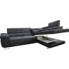 Sedací souprava Tony P černá (Látka Berlin 02)