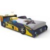 Postel RACE auto, s matrací a roštem (Varianta modré)