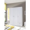 Skříň BASE 3D2Z šatní, 120cm (Varianta bílá)