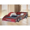 Postel METEOR auto, s matrací a roštem (Varianta červená)