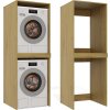 Skříňka na pračku a sušičku Pema TWIN dub artisan