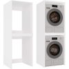Skříňka na pračku a sušičku Pema TWIN bílá
