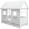 Postel domeček s úložným prostorem Romantic 453 bílá