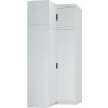 Nástavec na rohovou skříň Enja 2D bílá
