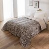 Přikrývka z mikrovlákna s leopardím vzorem 400g/m2 (Velikost 140x200 cm)