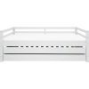 Postel s přistýlkou a úložným prostorem Actim bílá