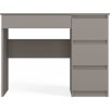 Psací stůl Miles P šedá jíl