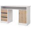 Psací stůl Felix 491 bílá/jackson hickory