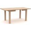 BRADOP Rozkládací jídelní stůl ROBIN 120(160)x80x75 (Barevné provedení P - PŘÍRODNÍ)