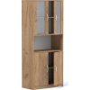 BRADOP Skříň sestavy Office C504 (Barevné provedení P - PŘÍRODNÍ)
