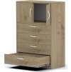 BRADOP Skříňka sestavy Office C527 (Barevné provedení P - PŘÍRODNÍ)