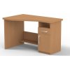 BRADOP Rohový psací stůl CASPER STEVE﻿ 120*74 (Barevné provedení P - PŘÍRODNÍ)