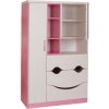 BRADOP Šatní skřín CASPER obličej  C124 (Barevné provedení CE - CREME)
