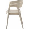 Židle celodřevěná MIA stohovatelná (Provedení jídelní židle PŘÍRODNÍ)