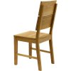 Židle celodřevěná KÁJA dubová (Povrchová úprava Dub)