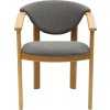 BRADOP Jídelní židle/křeslo CHAIRA buk (POTAHOVÁ LÁTKA ASTON 571, Provedení jídelní židle PŘÍRODNÍ)