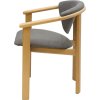 BRADOP Jídelní židle/křeslo CHAIRA buk (POTAHOVÁ LÁTKA ASTON 571, Provedení jídelní židle PŘÍRODNÍ)