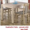 Jídelní stůl MAURYCY - rozkládací (Varianta dub sonoma)