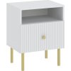 viena stolik szafka nocna 1s bialy zloty 1