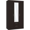 Šatní skříň III "MONIKA" (Barva antracit)