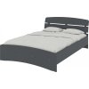 Postel, 140 x 200 cm "MILANA" (Barva antracit)