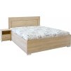 Postel DAXTON 2 180cm, s roštem a s úložným prostorem (Varianta Buk)