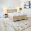 Postel DAXTON 2 180cm, s roštem a s úložným prostorem (Varianta Buk)