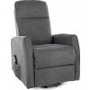 Křeslo LETO relaxační (Varianta Brego 18 - tavě šedá)