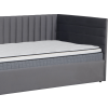 mevia postel sivohneda taupe 3