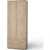Šatní skříň NEW LIMA 77 (Varianta dub sonoma)