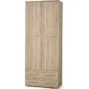 Šatní skříň NEW LIMA 77 (Varianta dub sonoma)