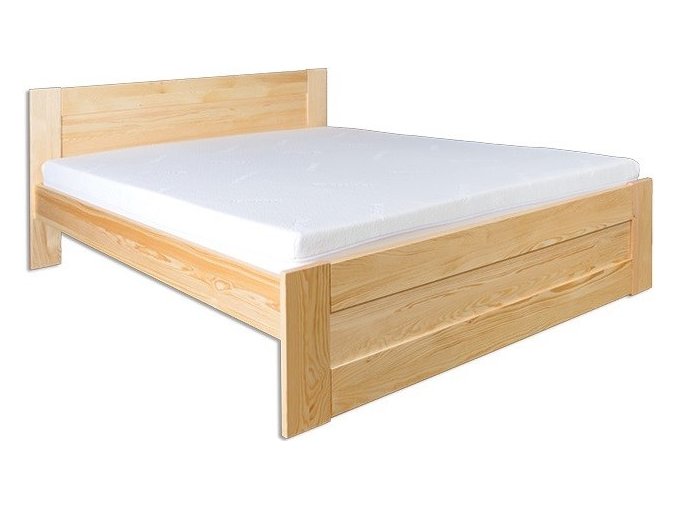 Dřevěná masivní postel 140x200 cm MASIV BM102 z borovice