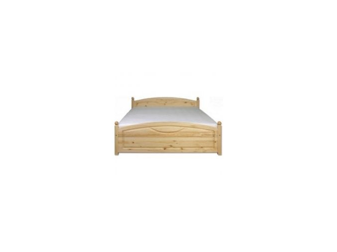 Dřevěná masivní postel 160x200 cm MASIV 103 borovice masiv-přirodní