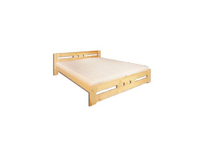 Dřevěná masivní postel 180x200 cm MASIV 117 z borovice