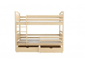 WOOD 6 patrová postel 90x190 cm masiv