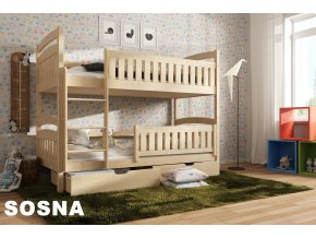 Patrová postel Ignac NEW 80x180 cm masiv