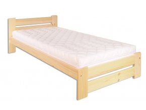 Masivní dřevěná postel -jednolůžko DN146 borovice masiv 90x200 cm