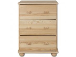 Dřevěná komoda 3 zásuvky MAX 01